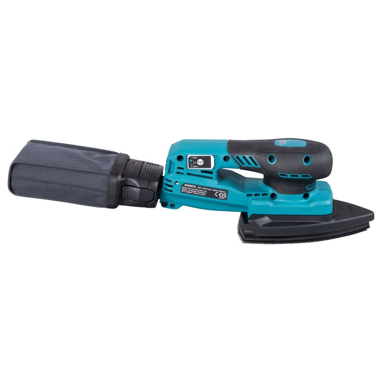 BO006CGZ - Levigatrice Orbitale Delta Makita BO006CGZ 40V - Immagine 6