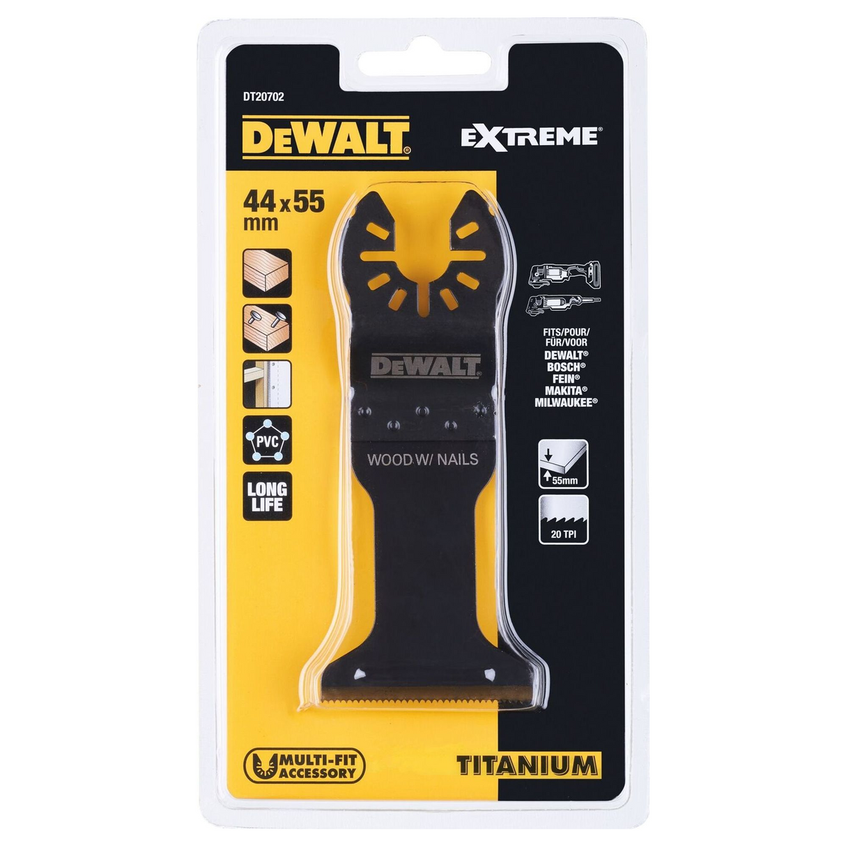 DT20702-QZ - Lame Dewalt DT20702-QZ pour outil multifonction - Image 10