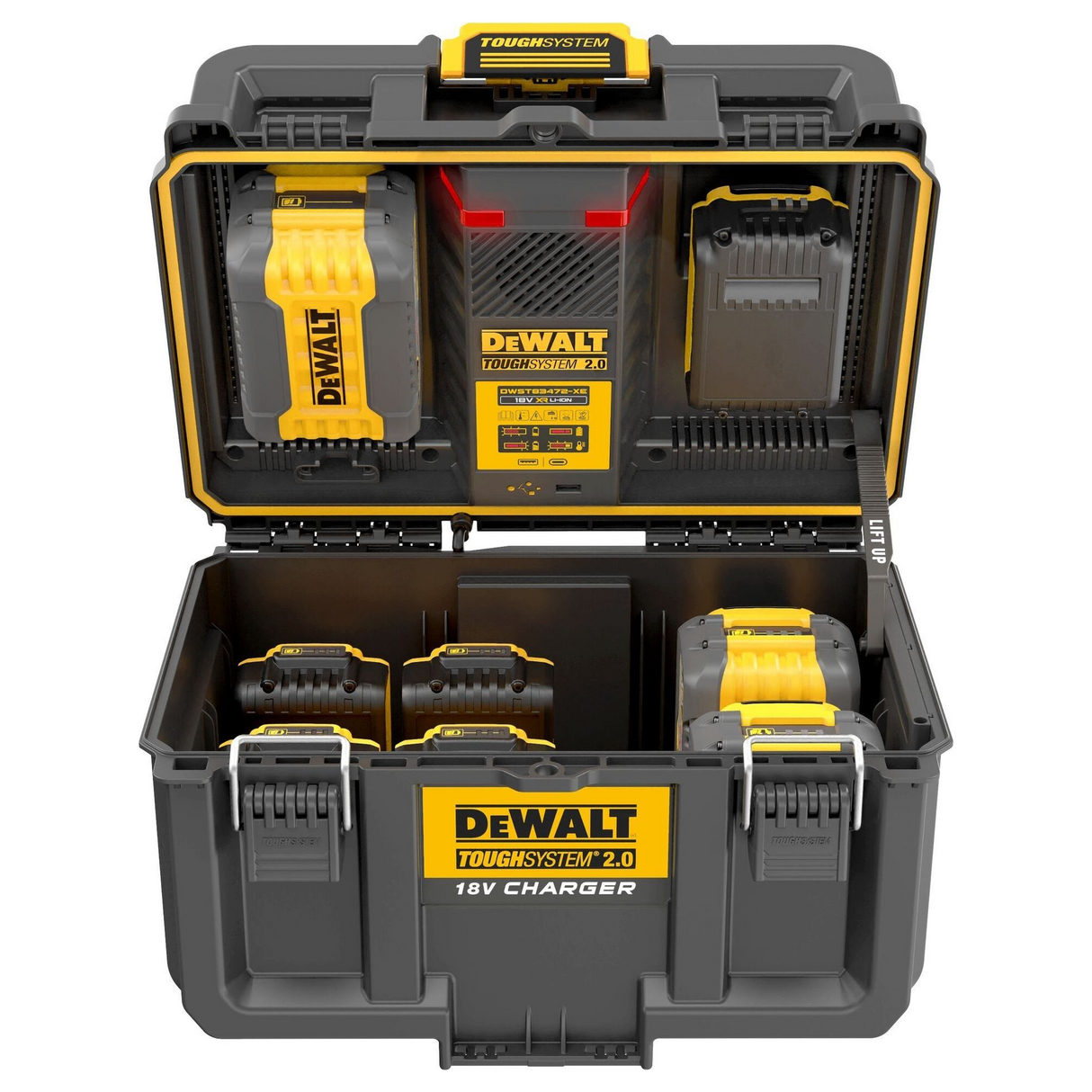 DWST83471-QW - Chargeur double batterie Dewalt DWST83471-QW ToughSystem 2.0 - Image 3