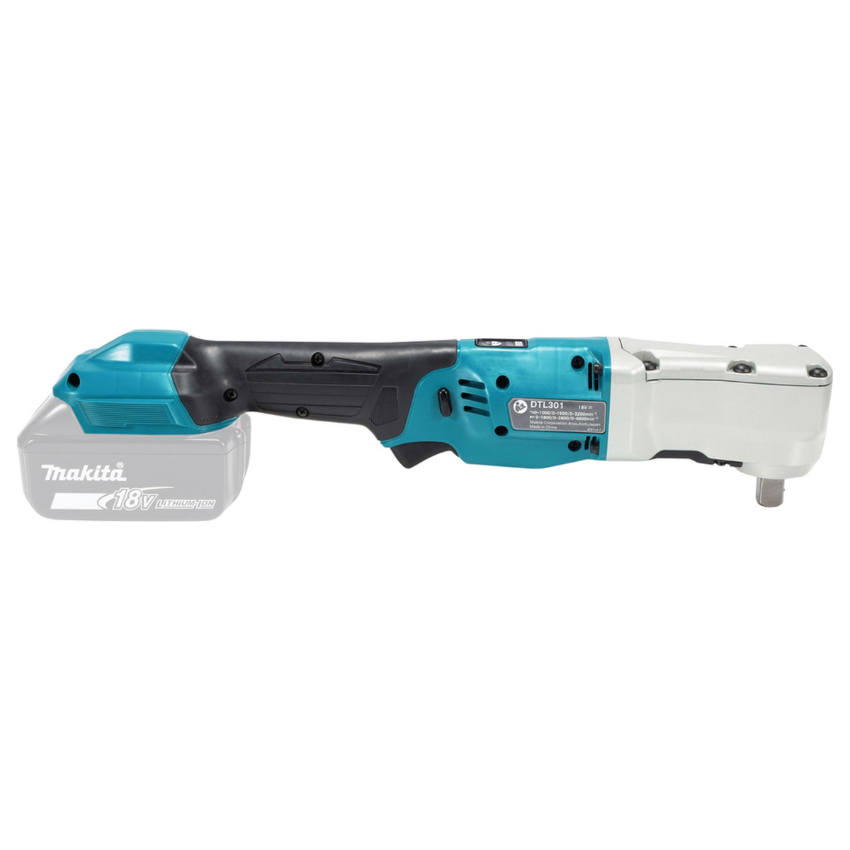 DTL301Z - Clé à chocs angulaire Makita DTL301Z 18V 1/2" 340Nm - Image 6