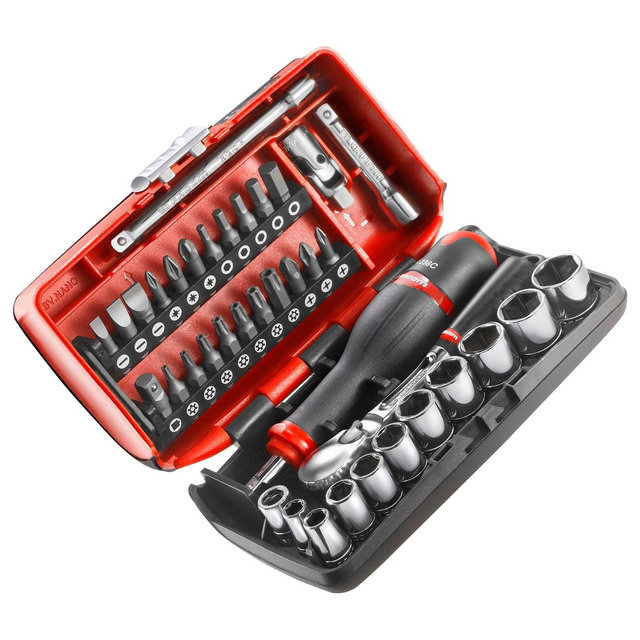 RL.NANO1PB - Facom RL.NANO1PB Coffret de 38 clés à douille 1/4"