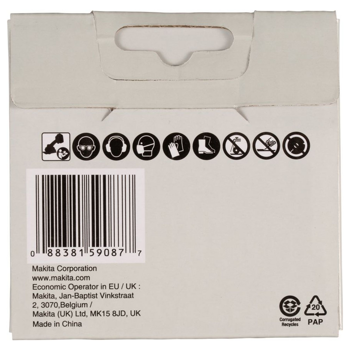 D-74837 - Disco da Taglio Carburo di Tungsteno Makita D-74837 76x10mm - Immagine 5