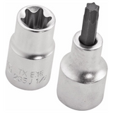 U06010029 - Assortimento Bussole TORX USAG 601 1/4-1/2 JTXS16 16 Pezzi - Immagine 3