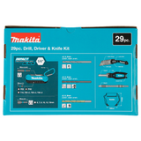 E-30053 - Kit tournevis et perceuse Makita E-30053 29 pièces - Image 4