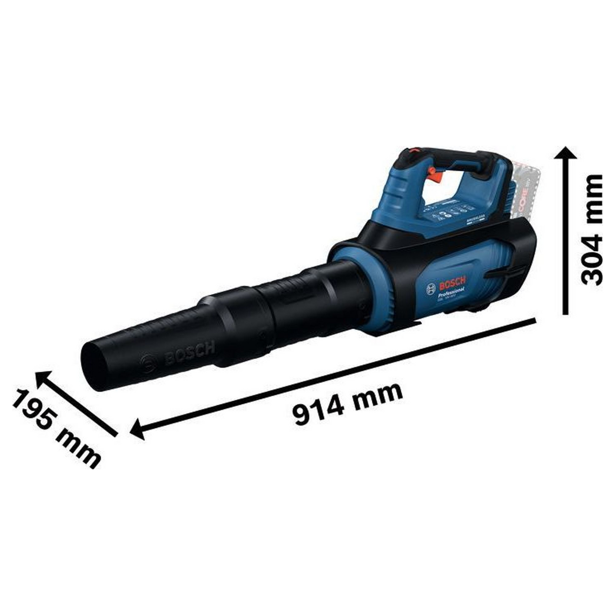 Soffiatore Bosch GBL 18V-800 PRO 18V