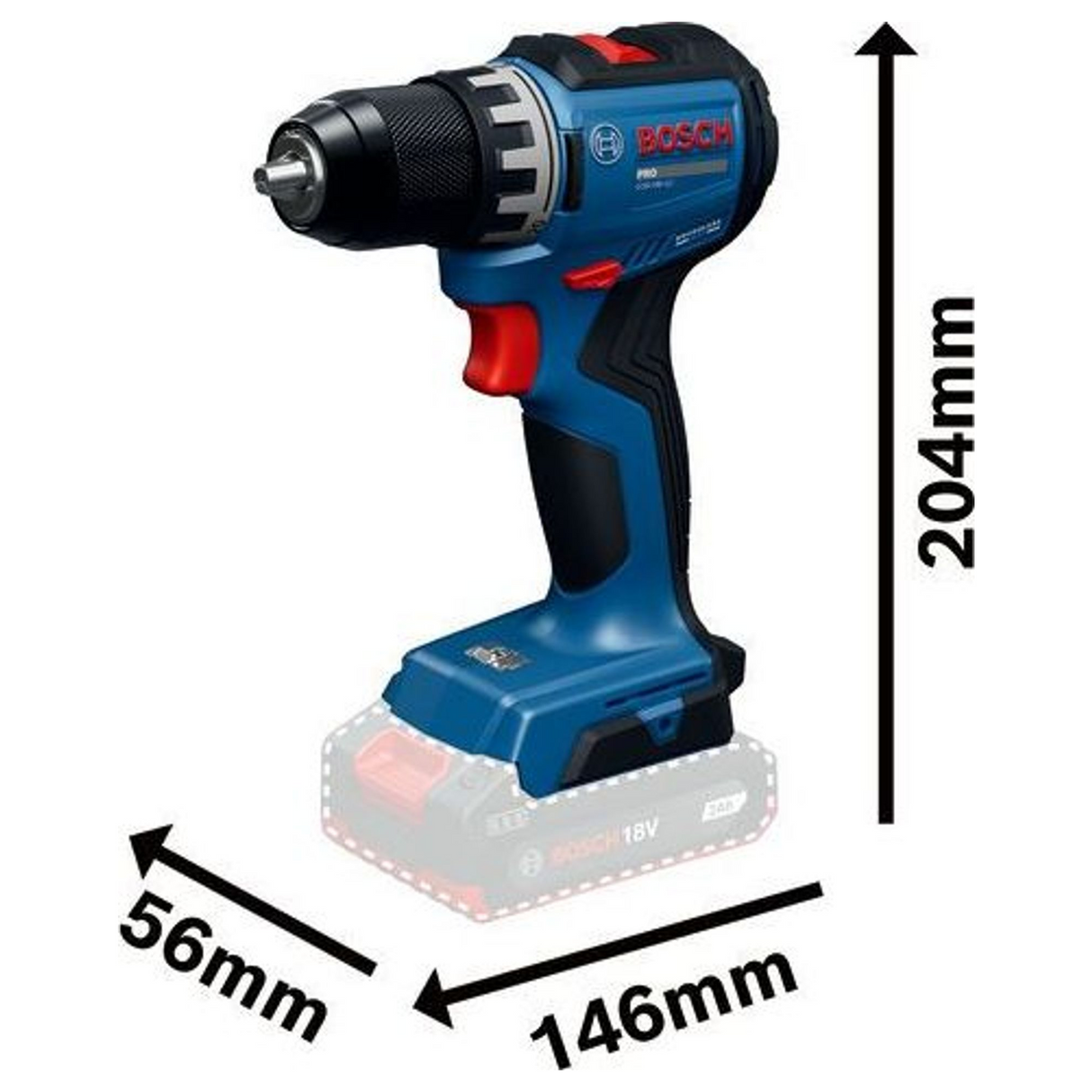 06019S0021 - Perceuse-visseuse Bosch GSR18V-52 18V - Image 24