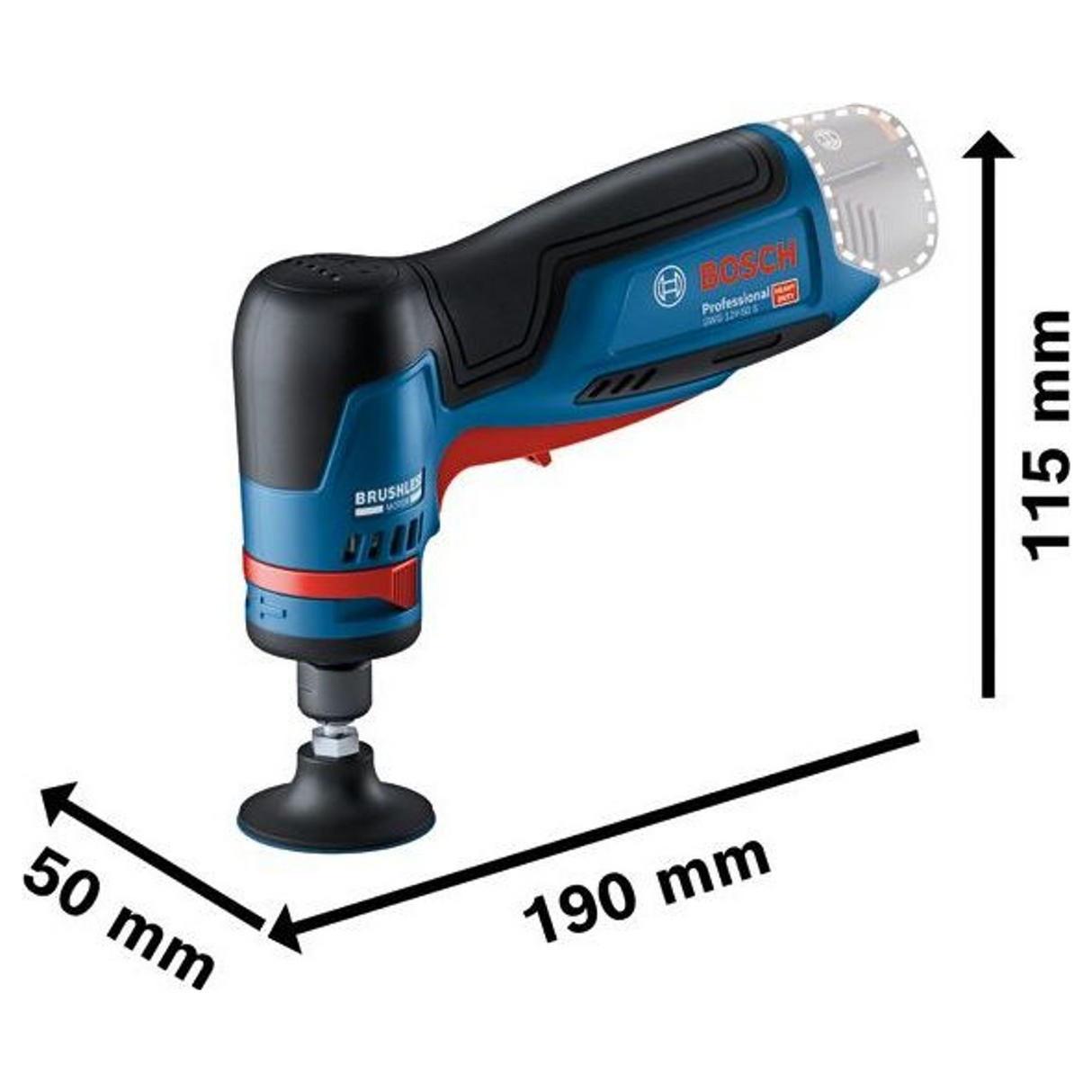 06013A7000 - Outil rotatif Bosch GWG 12V-50 S PRO 12V - Image 20