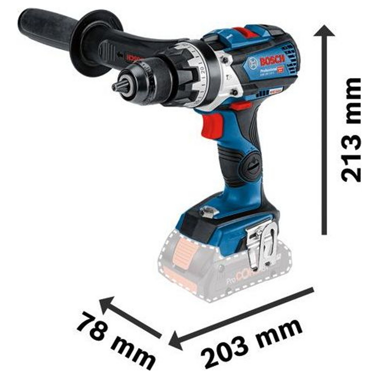 06019G030B - Perceuse-visseuse Bosch GSB 18V-110 C PRO 18V - Image 20
