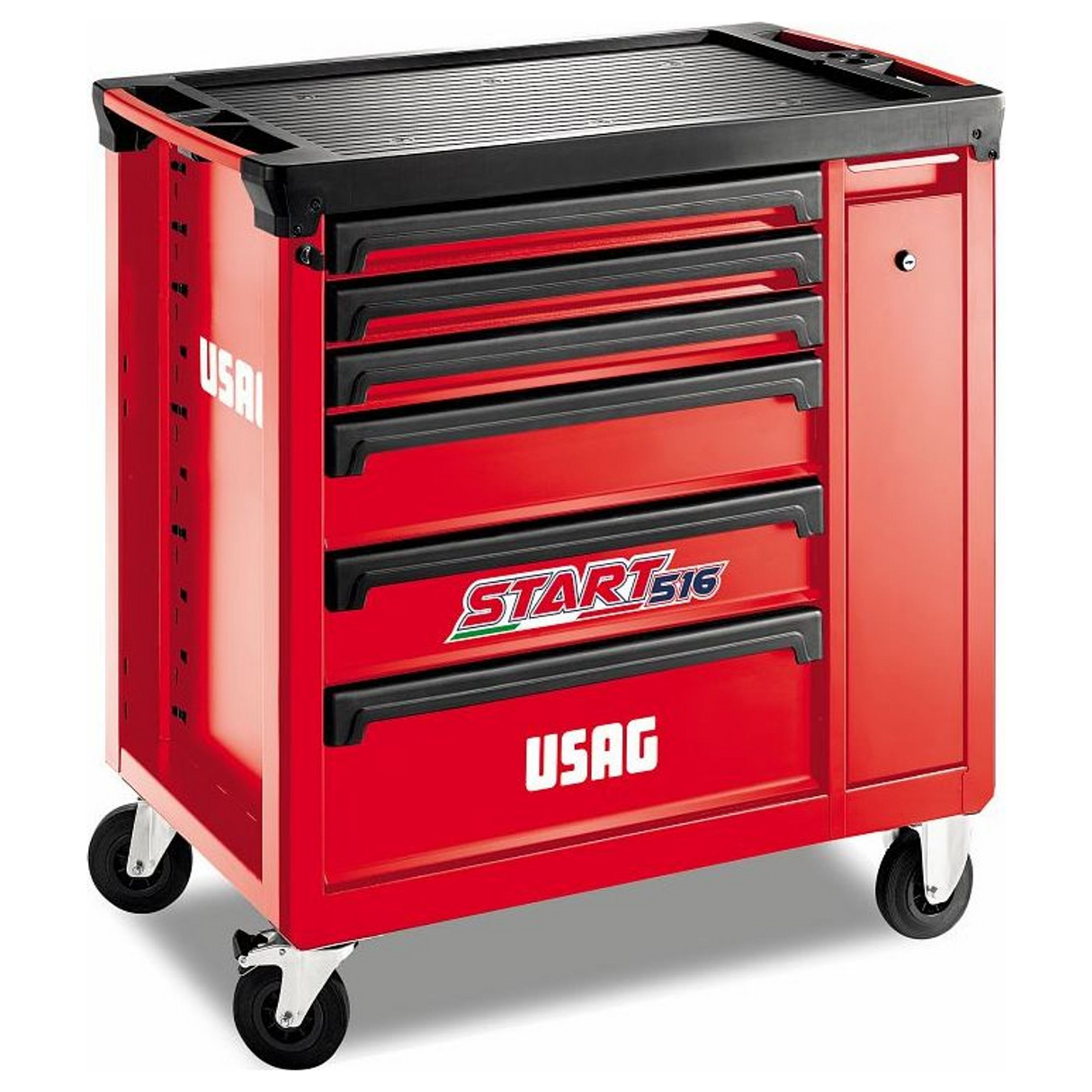 U05160097 - Chariot à outils USAG START 6 tiroirs avec tiroir vertical