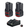 Kit Batterie 12V Bosch 2x2,0Ah
