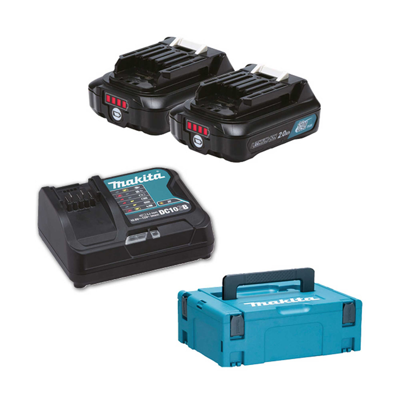 Kit énergétique Makita 197658-5 12V 2Ah