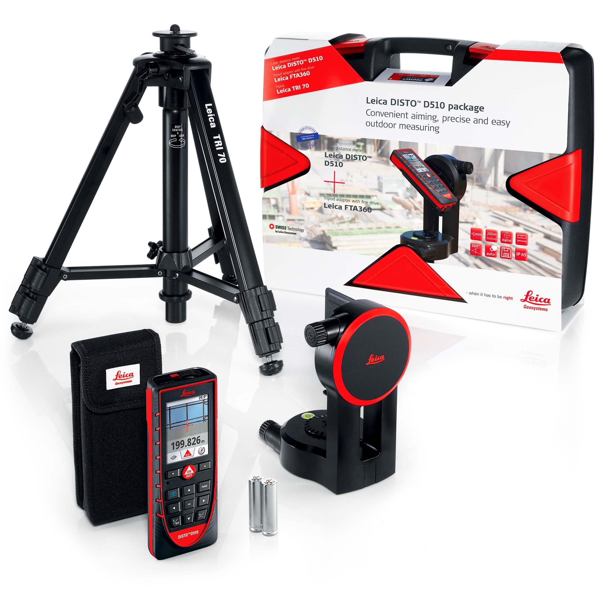 Distancemètre Laser Leica DISTO D510 PRO PACK