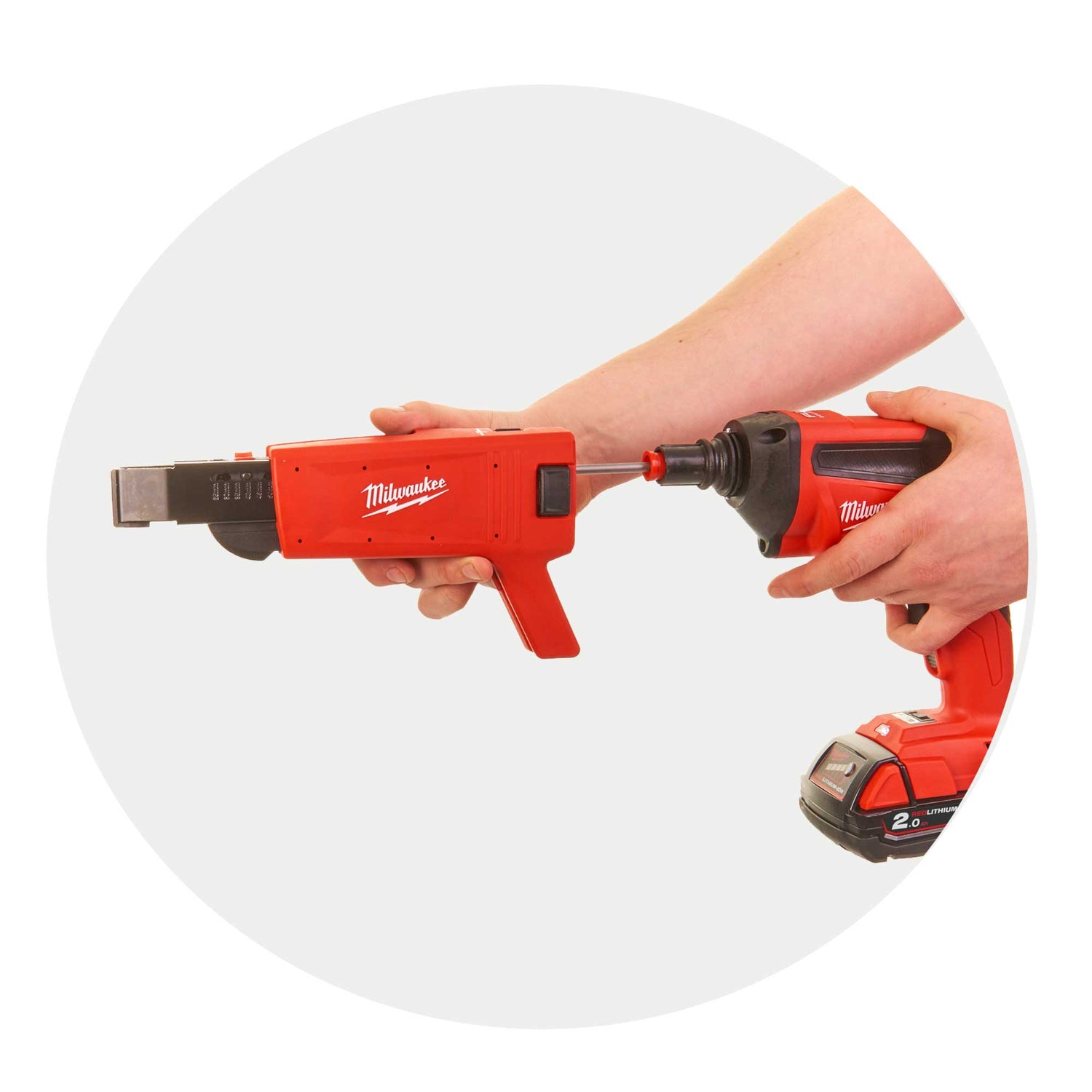 Drywall Screwdriver Milwaukee M18 FSGC-202X 18V 2Ah