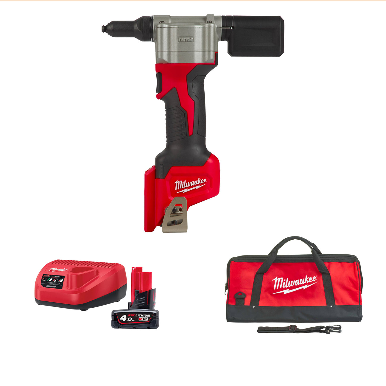 Riveteuse compacte Milwaukee M12 BPRT-201X